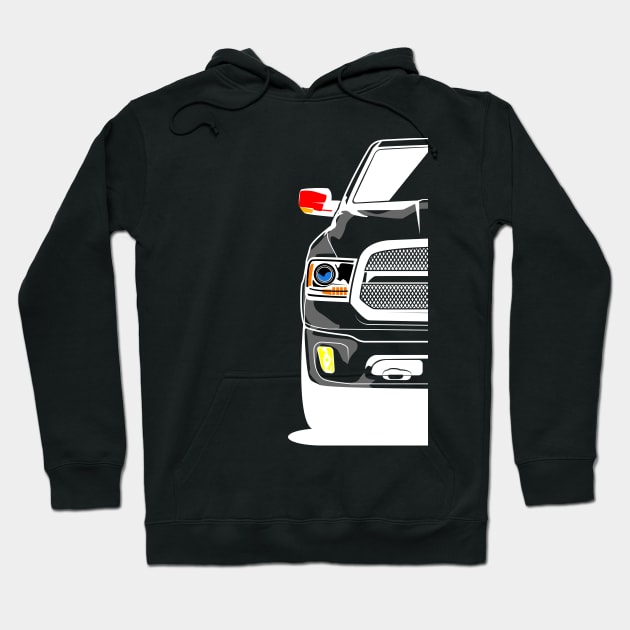 Dodge RAM Truck Hoodie by EtyazaForez